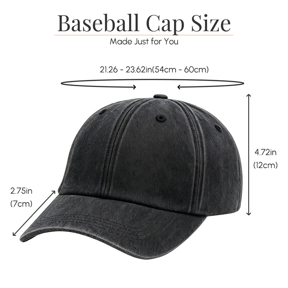 Personalized Soccer Mom Dad Baseball Cap Custom Name Vintage Style Hat Family Gift