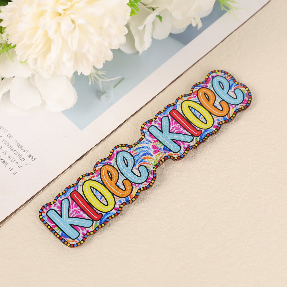 Echoment - Personalized Paisley Floral Doodle Magnetic Bookmark Clips with Custom Name Reading Gift for Book Lovers Birthday Keepsake - Where Every Chapter Knows Your Name