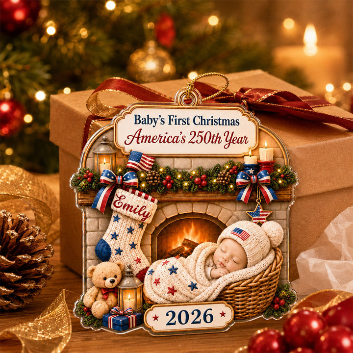 Personalized America 250th Baby&