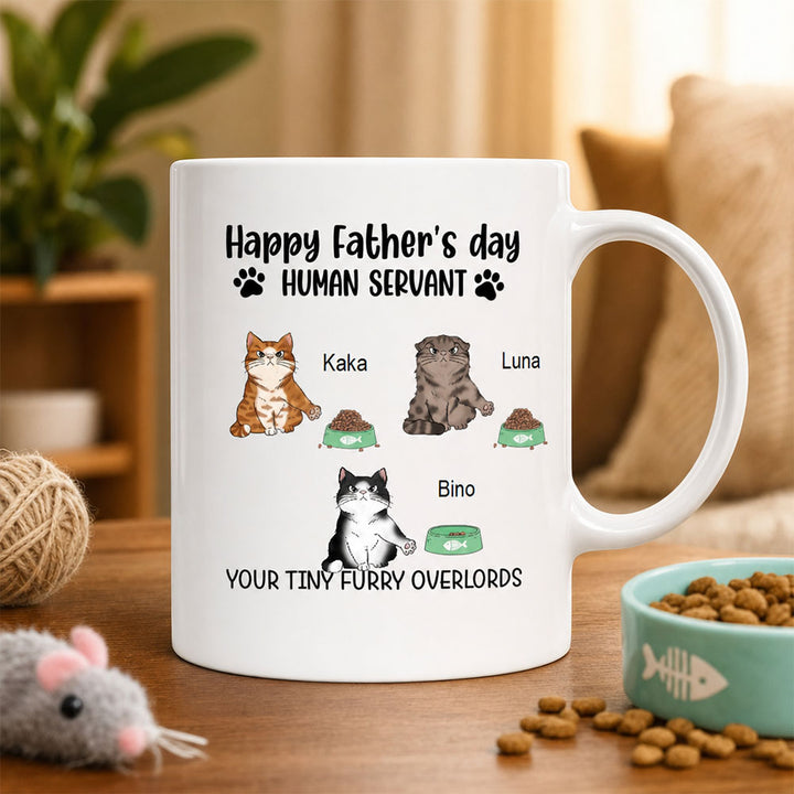 Personalized Funny Pet Cat Owner Mug Father&