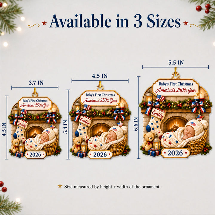 Personalized America 250th Baby&