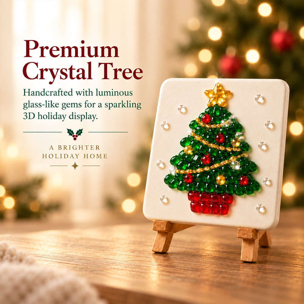 Personalized Christmas DIY Art Kit with Name Creative Holiday Craft Set Festive Home Office Decoration Gift for Family Friends Craft Lovers