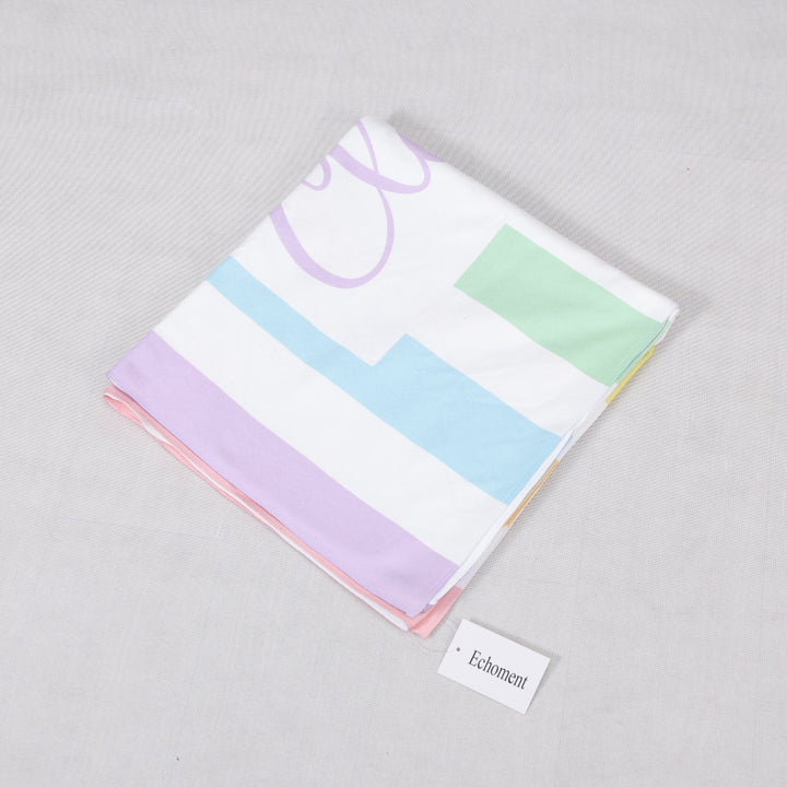 Echoment - Personalized Striped Beach Towel Custom Name Cabana Stripe Pool Towel  Summer Vacation Gifts