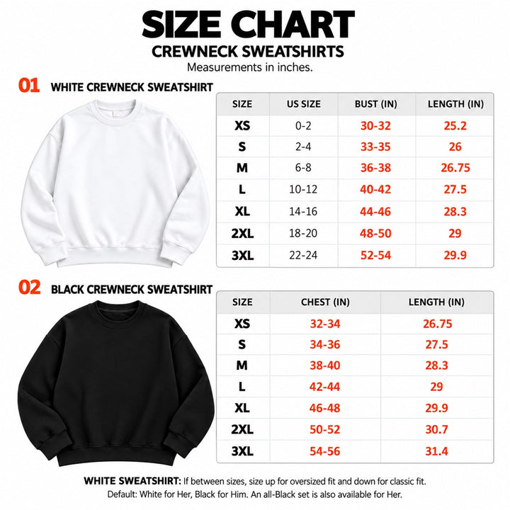Personalized Embossed Wifey Hubby Matching Sweatshirt Set Custom Mr and Mrs Couples Sweatshirts with Initials on Sleeves Bridal Shower Anniversary Gift for Couples