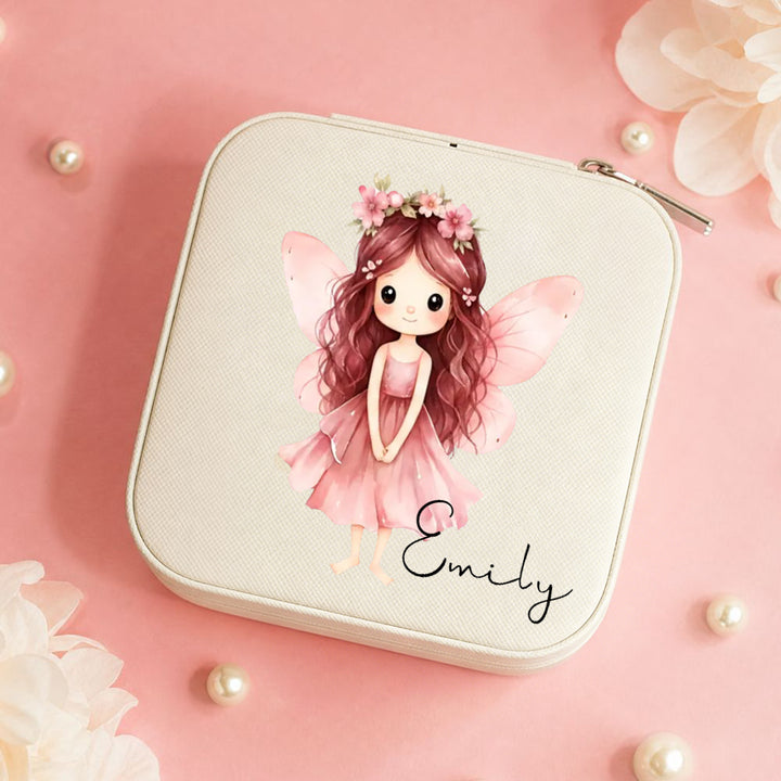 Personalized Fairy Jewelry Box Custom Name Princess Keepsake Girls Birthday Bridesmaid Gift