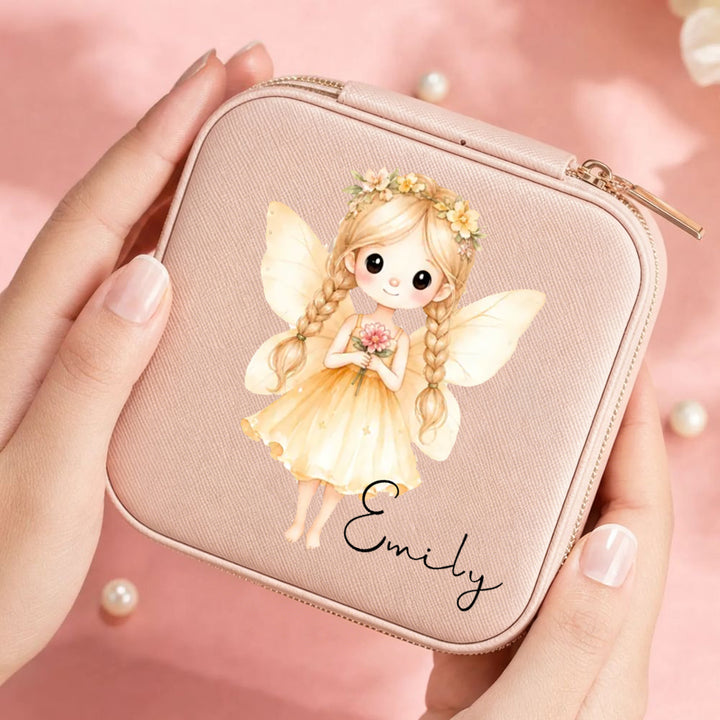 Personalized Fairy Jewelry Box Custom Name Princess Keepsake Girls Birthday Bridesmaid Gift