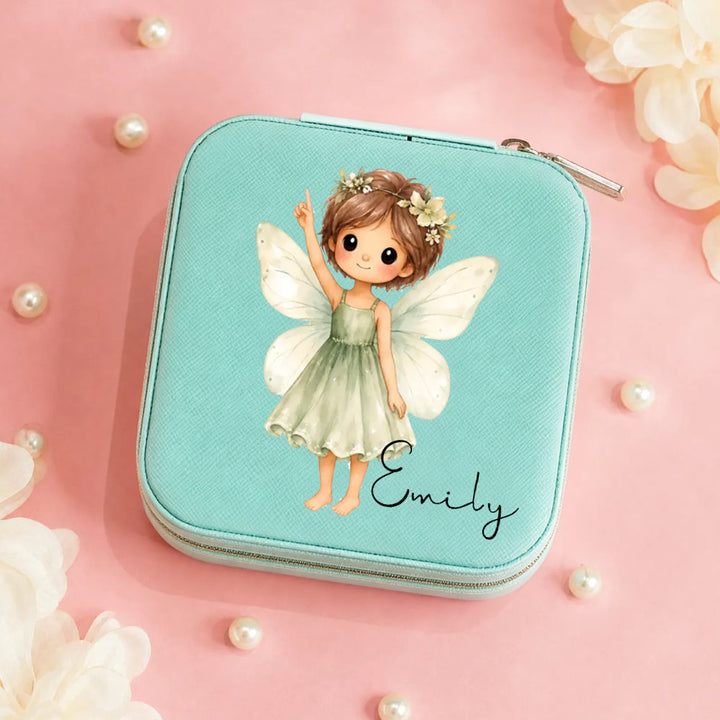 Personalized Fairy Jewelry Box Custom Name Princess Keepsake Girls Birthday Bridesmaid Gift